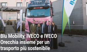 Blu Mobility, IVECO e IVECO Orecchia insieme per un trasporto più sostenibile