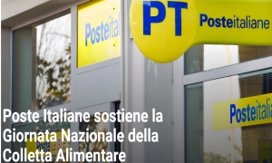 Poste Italiane sostiene la Giornata Nazionale della Colletta Alimentare