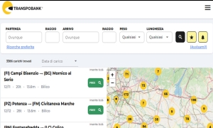 TRANSPOBANK.IT NUOVA VERSIONE DELLA PIATTAFORMA PER LA PRIMA BORSA CARICHI ITALIANA